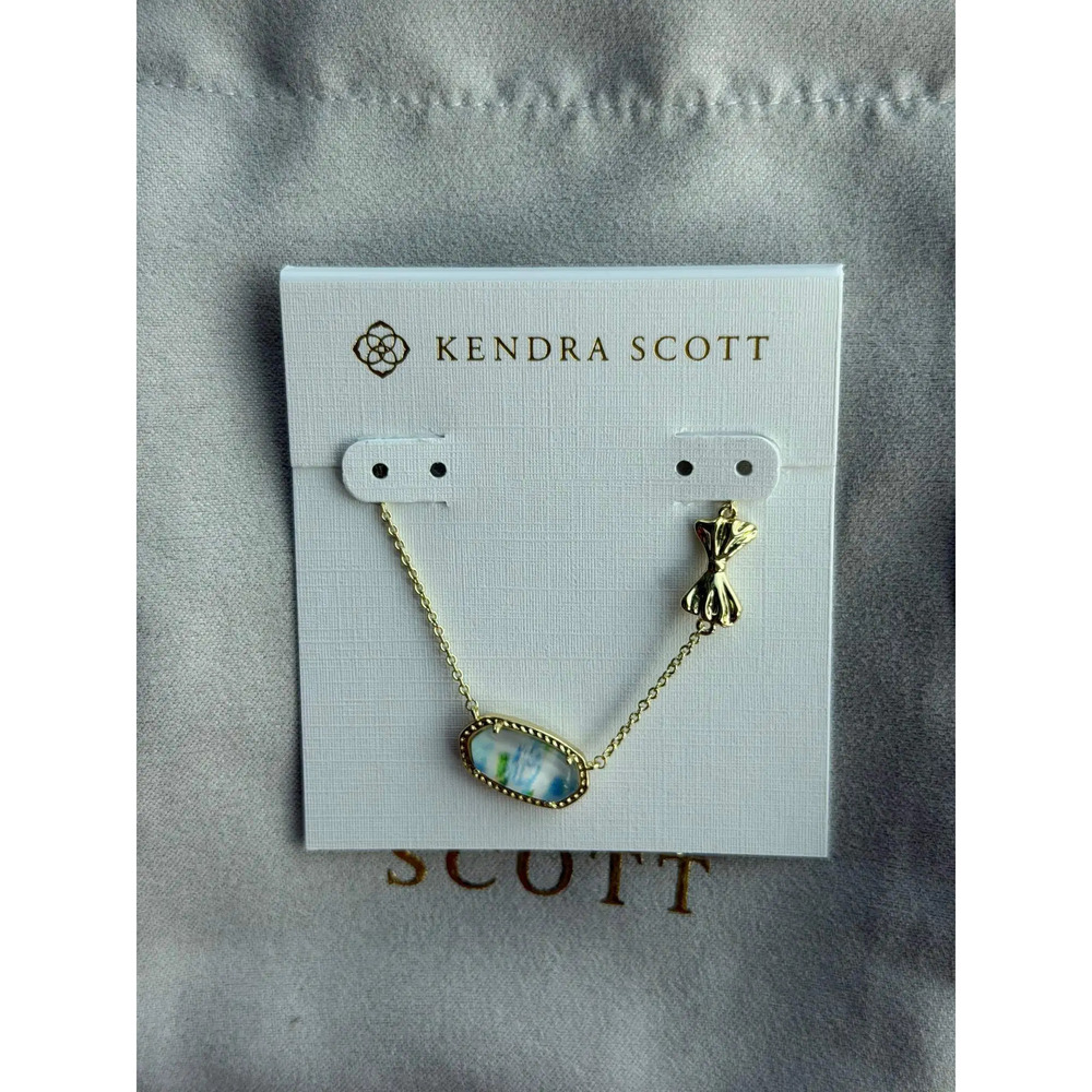 Kendra Scott Blue Pendant Necklace - Picture 1 of 3